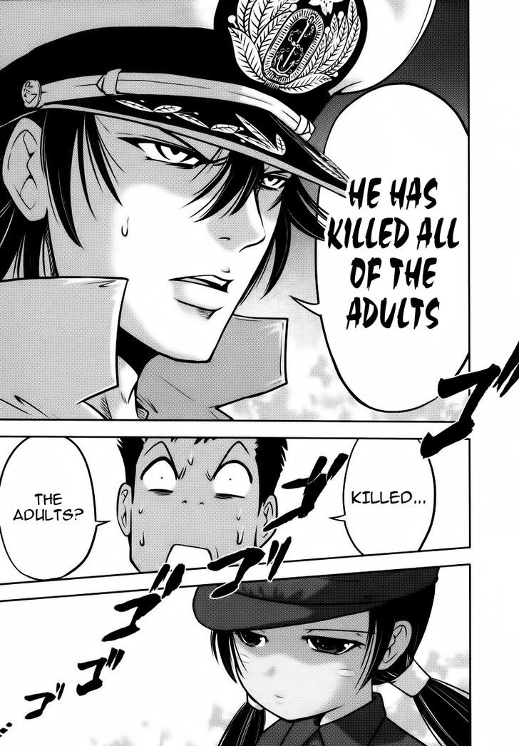 Mudazumo Naki Kaikaku Chapter 88 page 23 - Chapter 88 : Bloody War!! High Waves at the Senkaku Islands!! 13