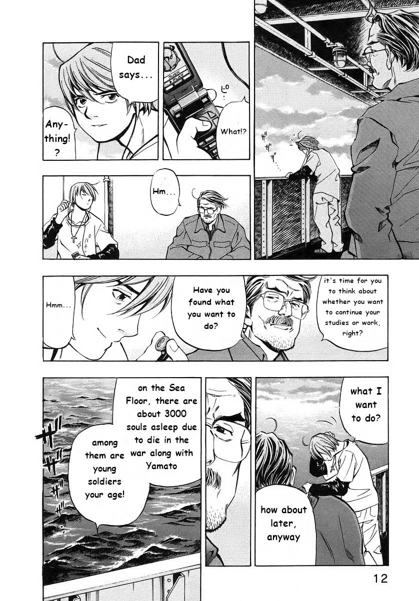 Mugen no Gunkan Yamato Chapter 1 page 11 - Chapter 1: The Bridge of Time