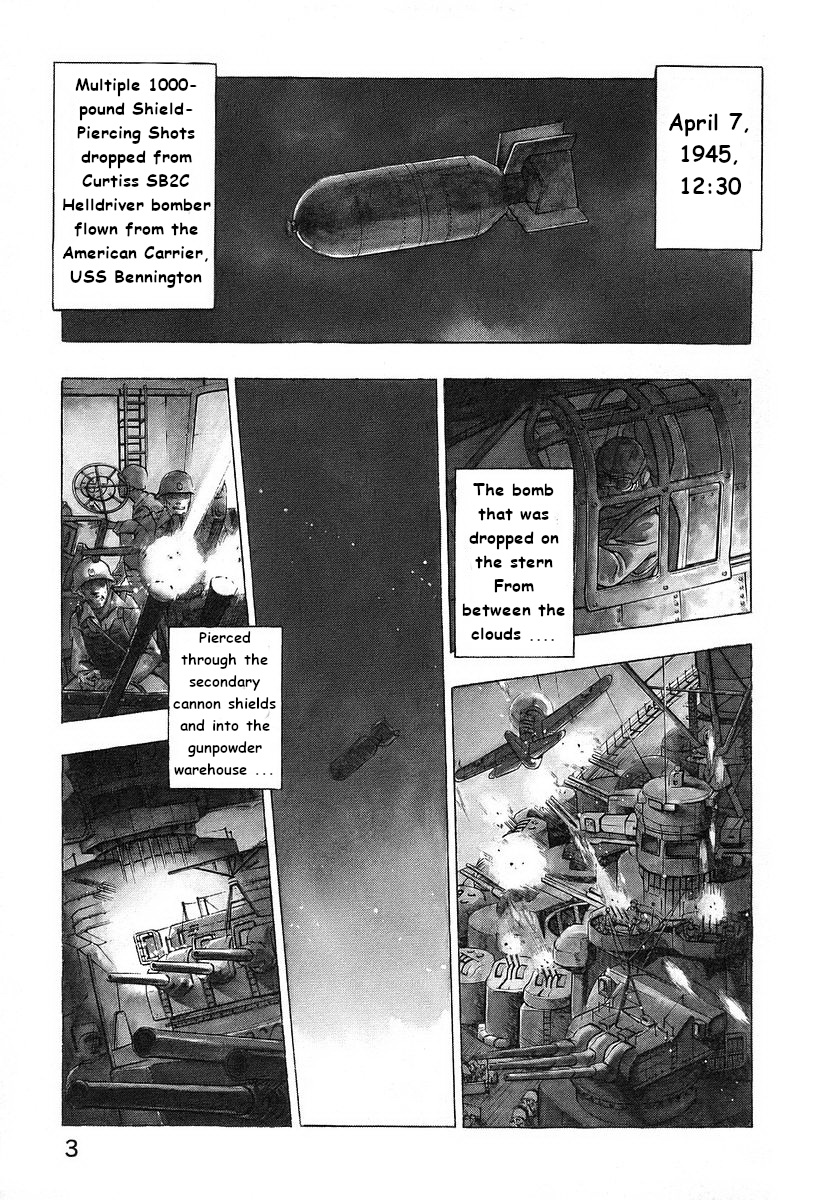 Mugen no Gunkan Yamato Chapter 1 page 3 - Chapter 1: The Bridge of Time