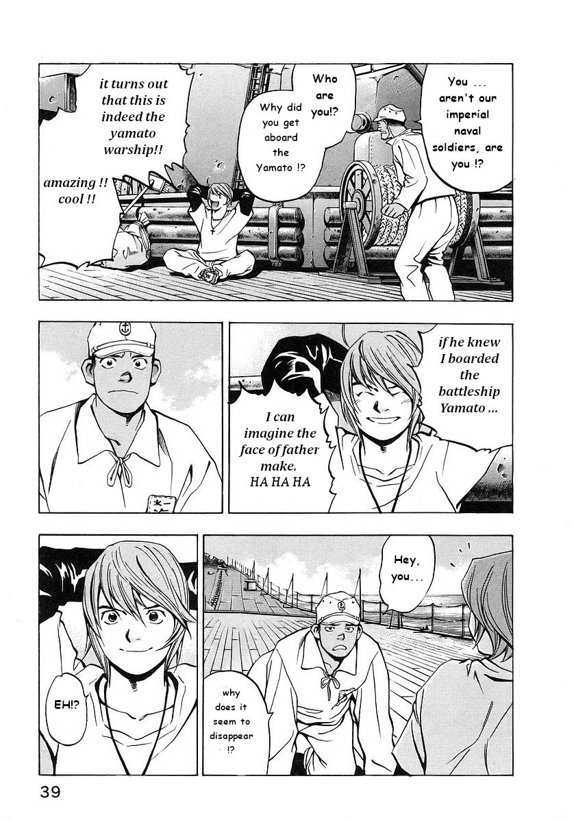 Mugen no Gunkan Yamato Chapter 1 page 35 - Chapter 1: The Bridge of Time