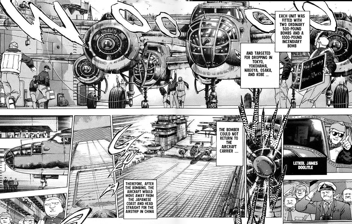 Mugen no Gunkan Yamato Chapter 3 page 6 - Chapter 3: Air Raid on Tokyo
