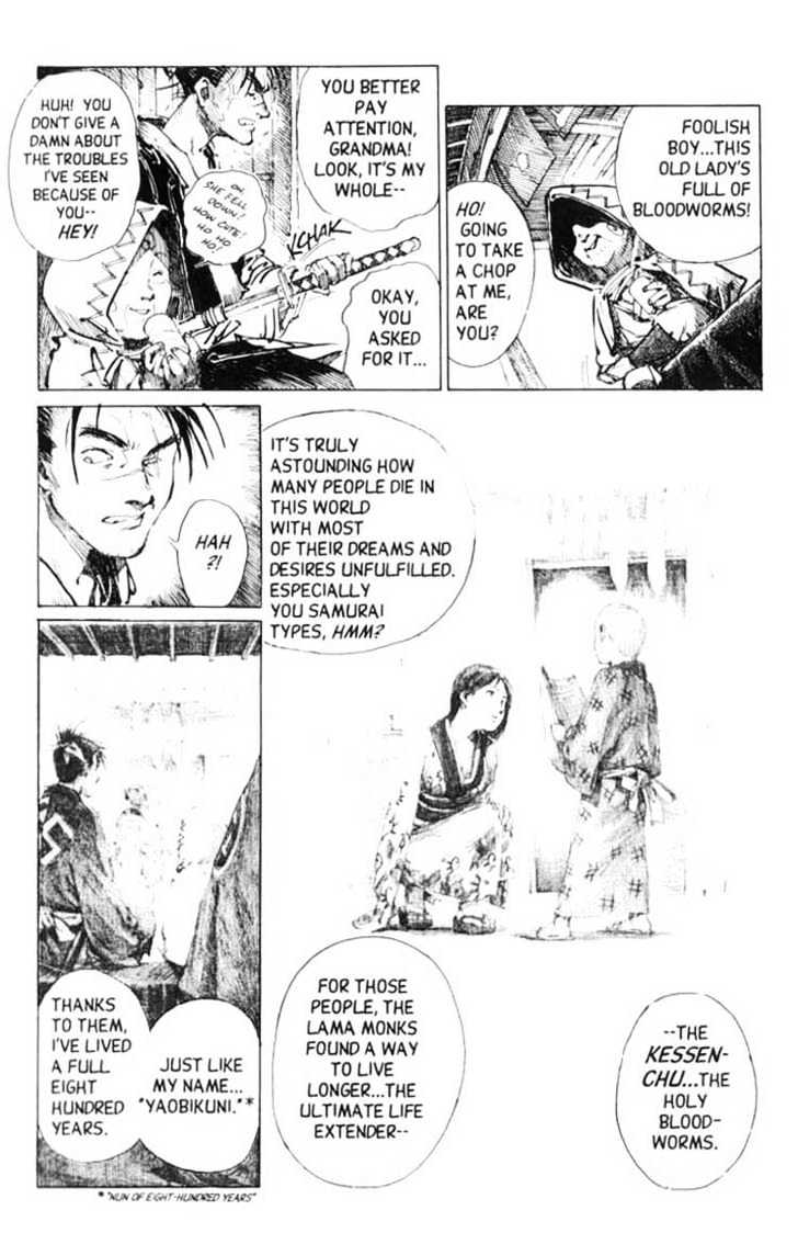 Mugen no Juunin Chapter 0 page 14 - Chapter 0 : Prologue: Criminal