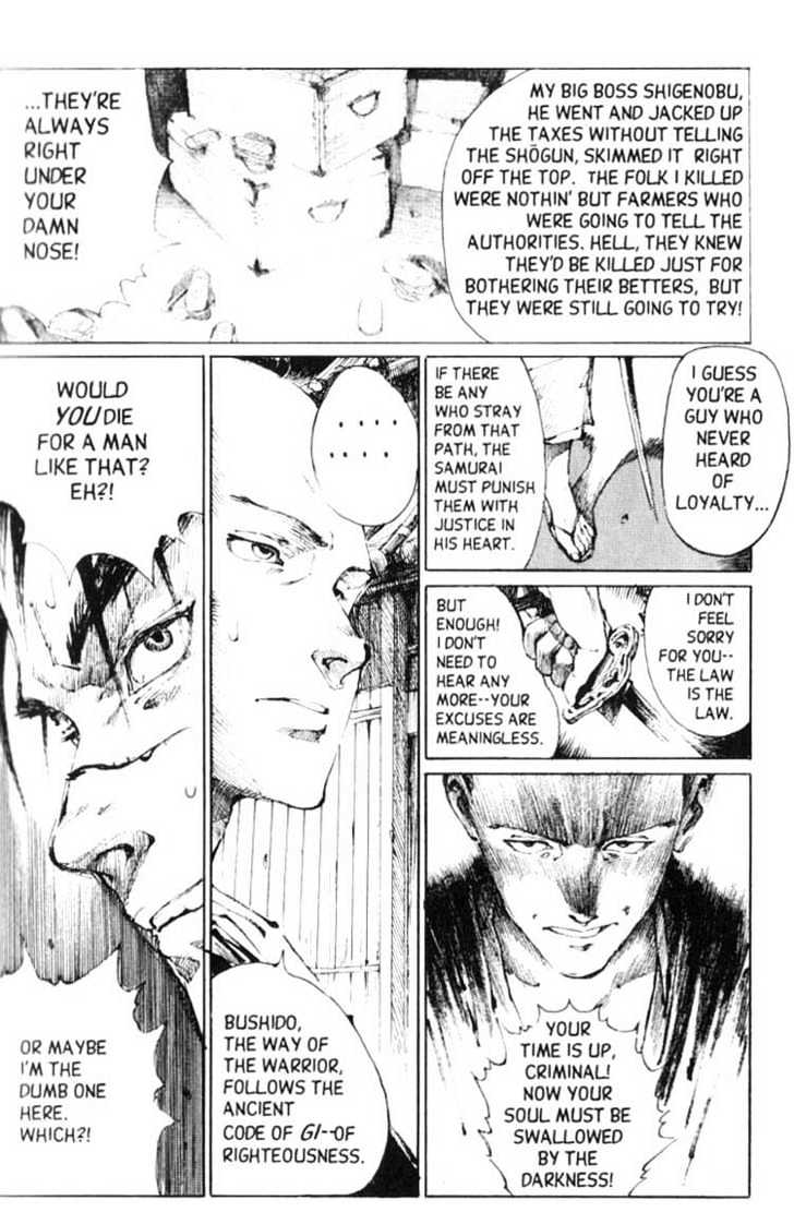 Mugen no Juunin Chapter 0 page 21 - Chapter 0 : Prologue: Criminal