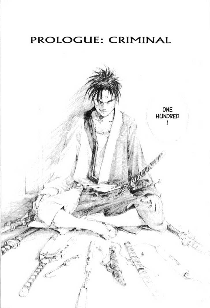 Mugen no Juunin Chapter 0 page 6 - Chapter 0 : Prologue: Criminal