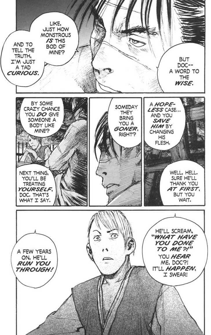 Mugen no Juunin Chapter 100 page 11 - Chapter 100 : On the Perfection of Anatomy Part 2