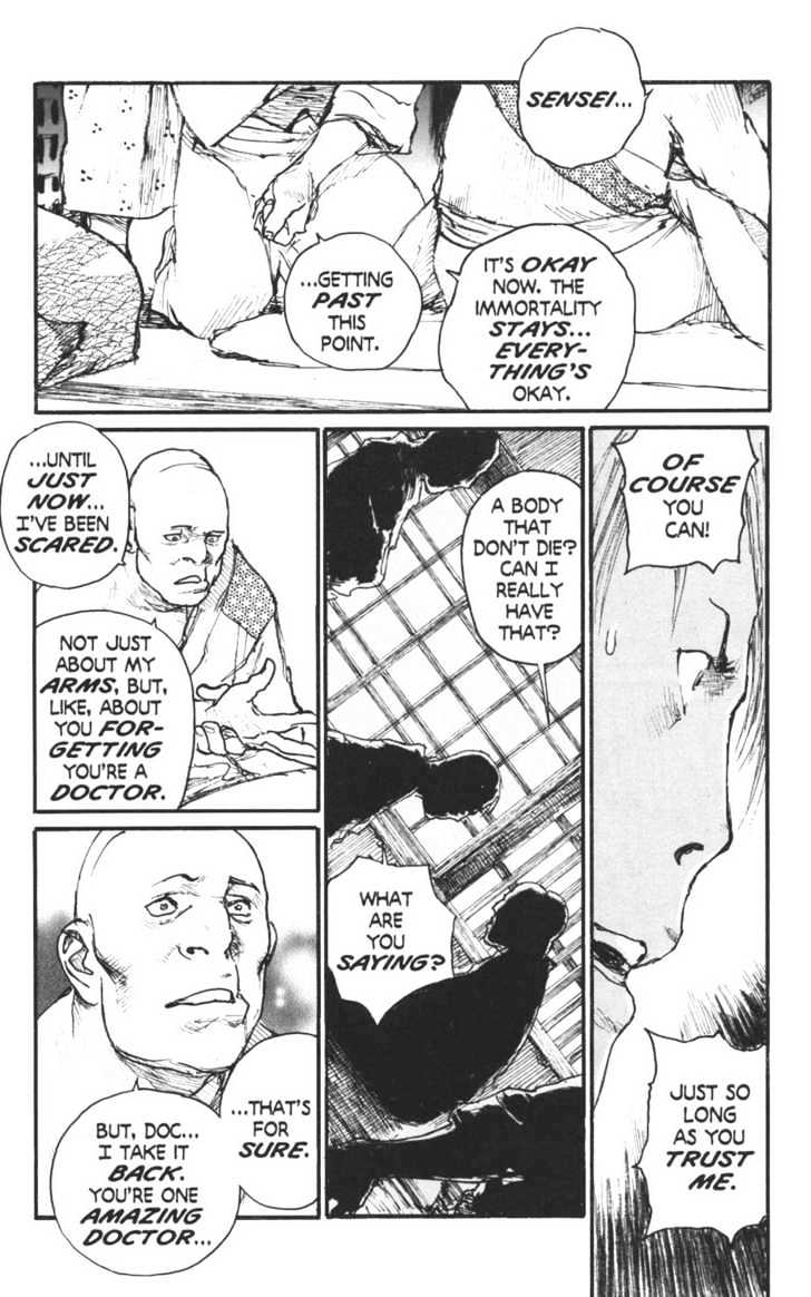 Mugen no Juunin Chapter 100 page 14 - Chapter 100 : On the Perfection of Anatomy Part 2
