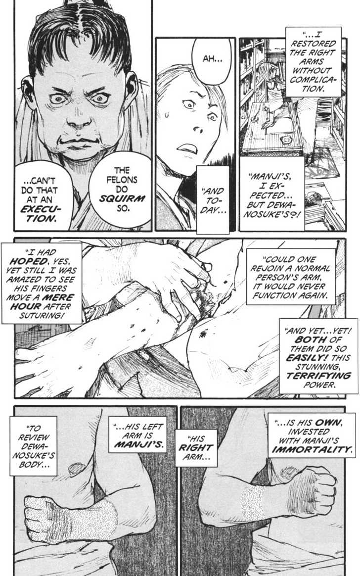 Mugen no Juunin Chapter 100 page 8 - Chapter 100 : On the Perfection of Anatomy Part 2