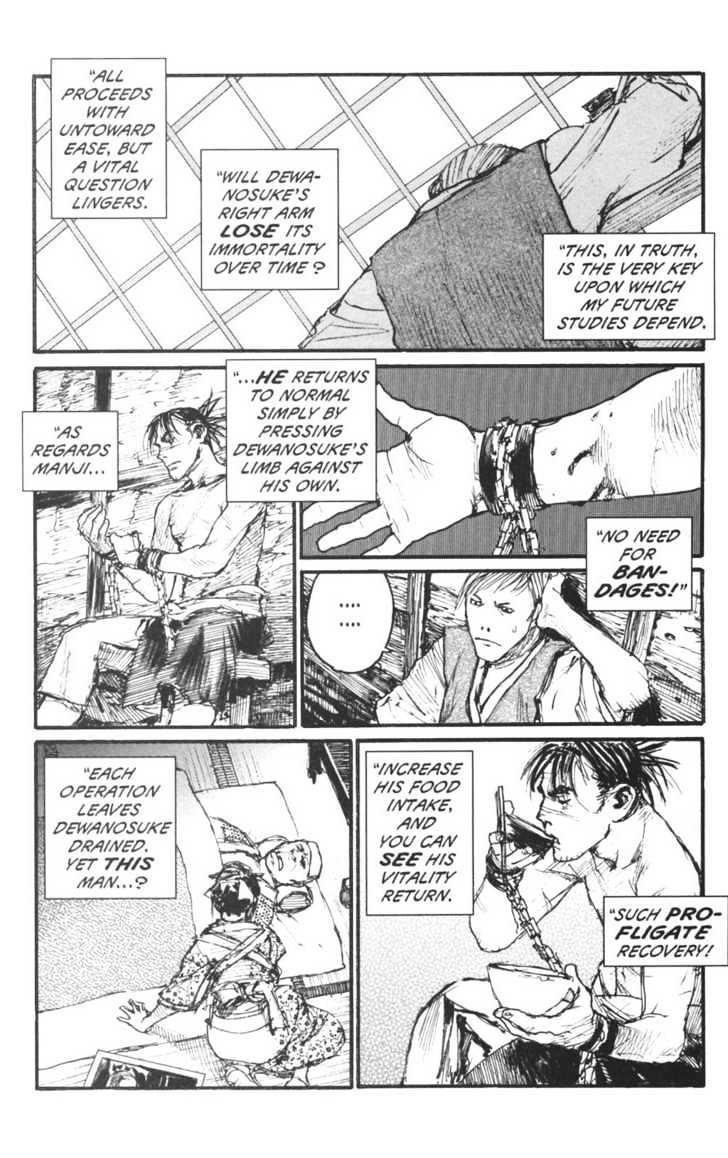 Mugen no Juunin Chapter 100 page 9 - Chapter 100 : On the Perfection of Anatomy Part 2