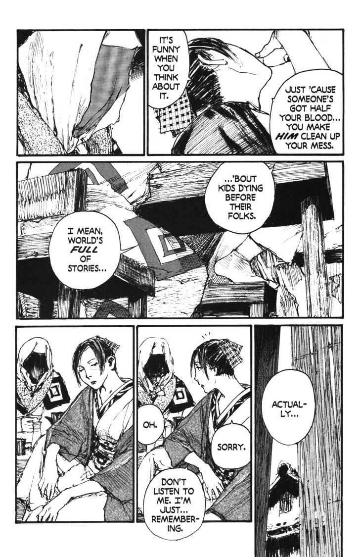 Mugen no Juunin Chapter 105 page 10 - Chapter 105 : The Sparrow Net Part 1