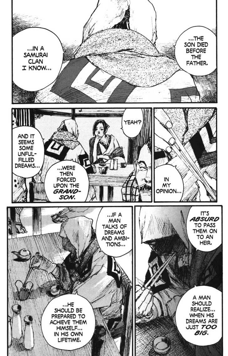 Mugen no Juunin Chapter 105 page 11 - Chapter 105 : The Sparrow Net Part 1