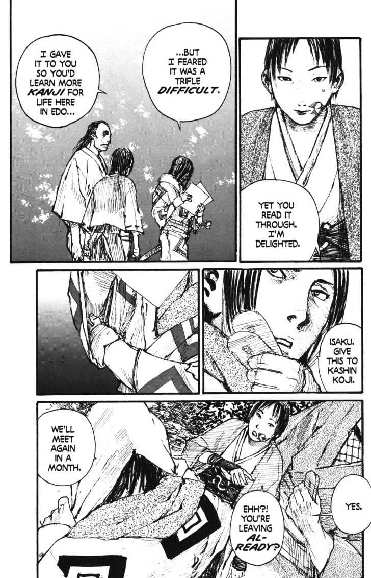 Mugen no Juunin Chapter 105 page 20 - Chapter 105 : The Sparrow Net Part 1
