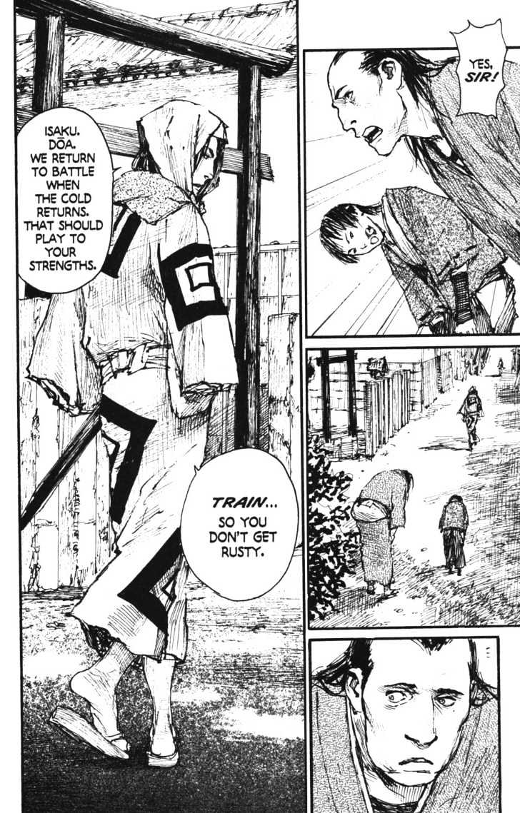 Mugen no Juunin Chapter 105 page 21 - Chapter 105 : The Sparrow Net Part 1