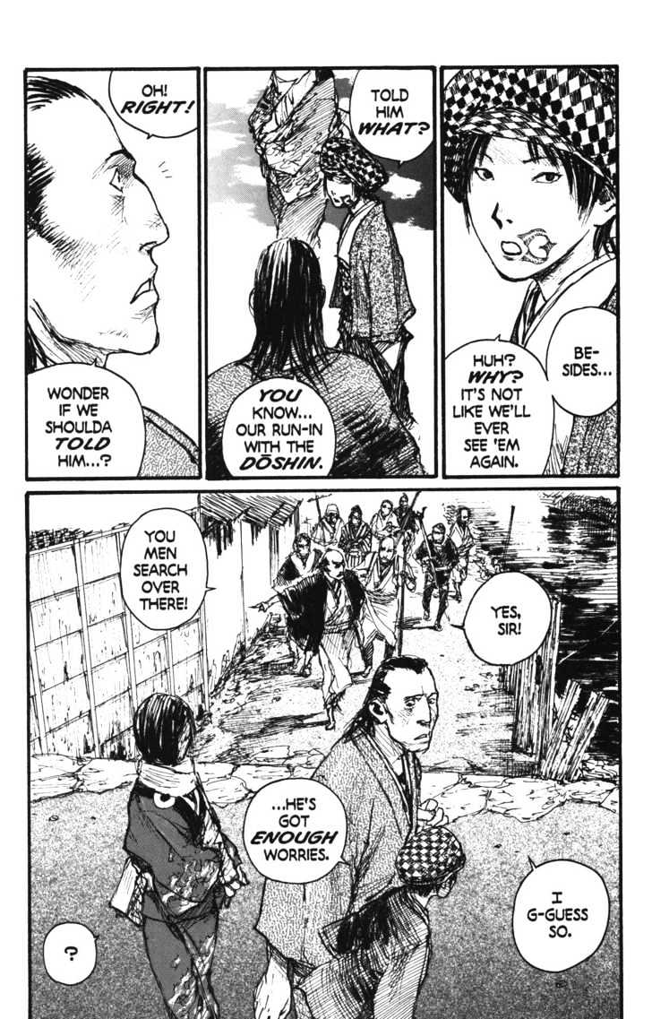 Mugen no Juunin Chapter 105 page 25 - Chapter 105 : The Sparrow Net Part 1