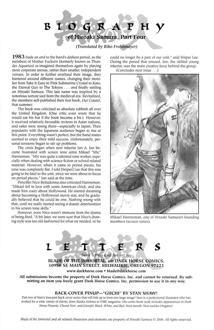 Mugen no Juunin Chapter 105 page 34 - Chapter 105 : The Sparrow Net Part 1