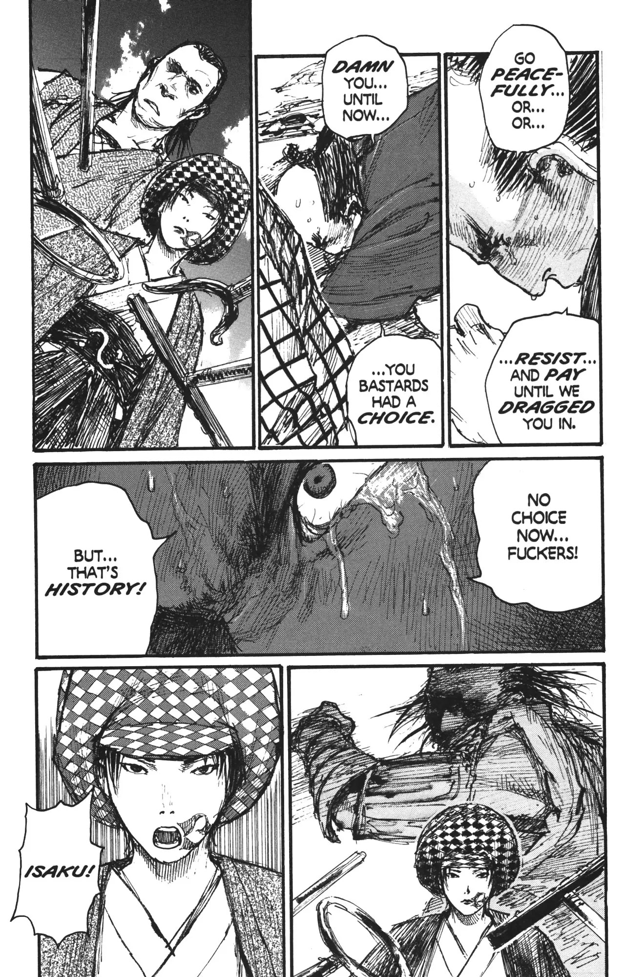 Mugen no Juunin Chapter 106 page 10 - Chapter 106: The Sparrow Net Part 2