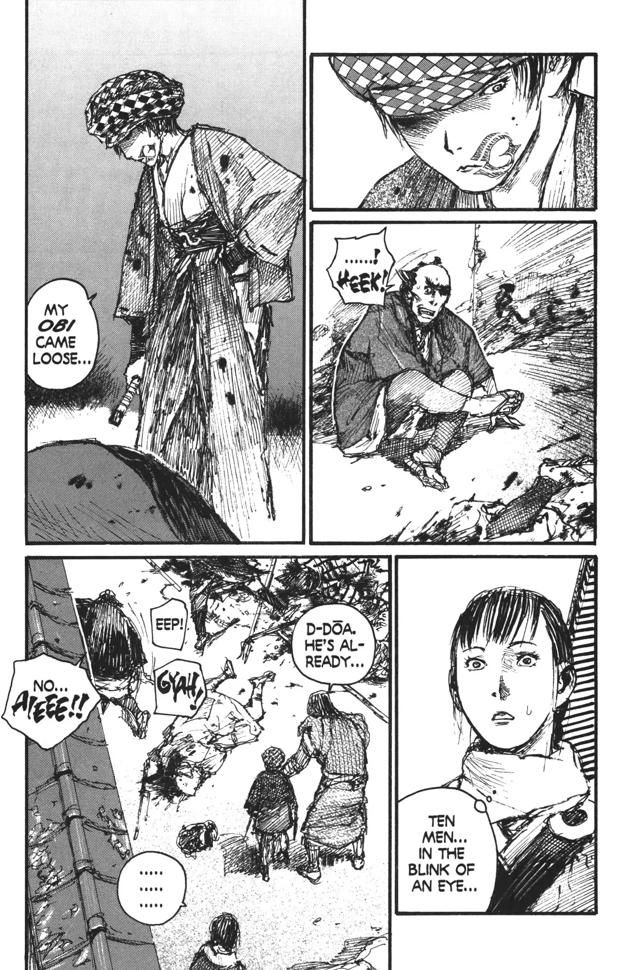 Mugen no Juunin Chapter 106 page 28 - Chapter 106: The Sparrow Net Part 2
