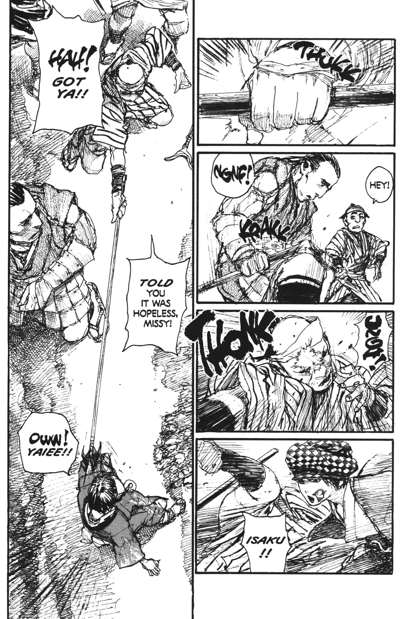 Mugen no Juunin Chapter 107 page 14 - Chapter 107: The Sparrow Net Part 3
