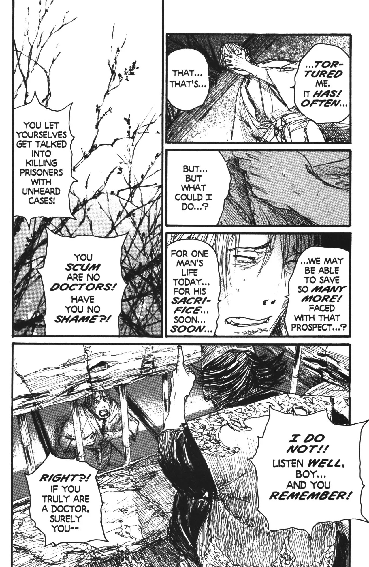 Mugen no Juunin Chapter 107 page 25 - Chapter 107: The Sparrow Net Part 3