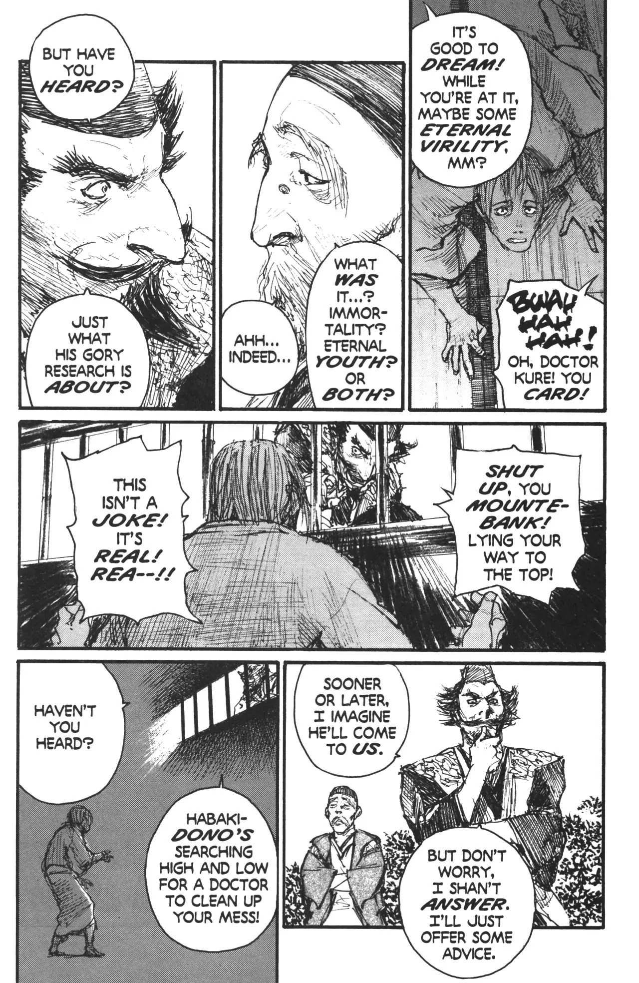 Mugen no Juunin Chapter 107 page 27 - Chapter 107: The Sparrow Net Part 3