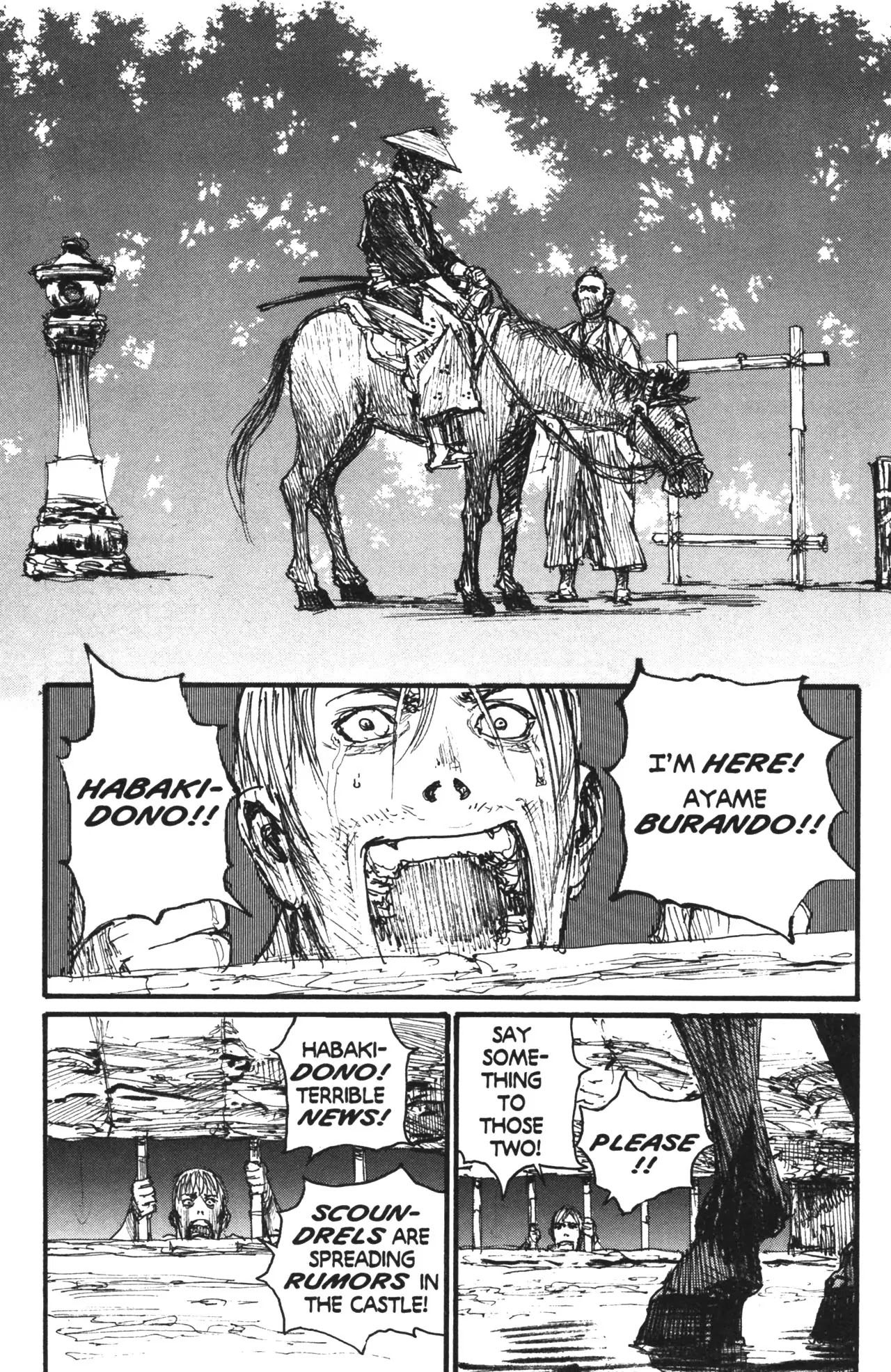 Mugen no Juunin Chapter 107 page 30 - Chapter 107: The Sparrow Net Part 3
