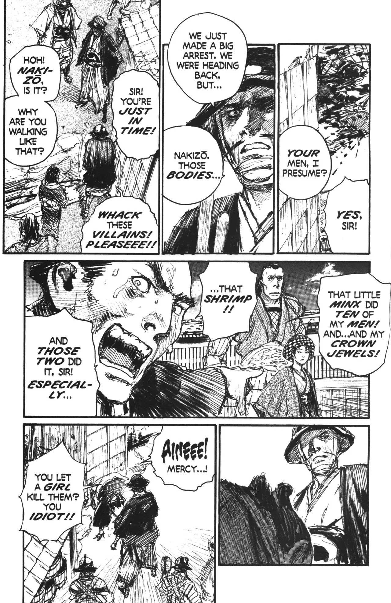 Mugen no Juunin Chapter 107 page 6 - Chapter 107: The Sparrow Net Part 3