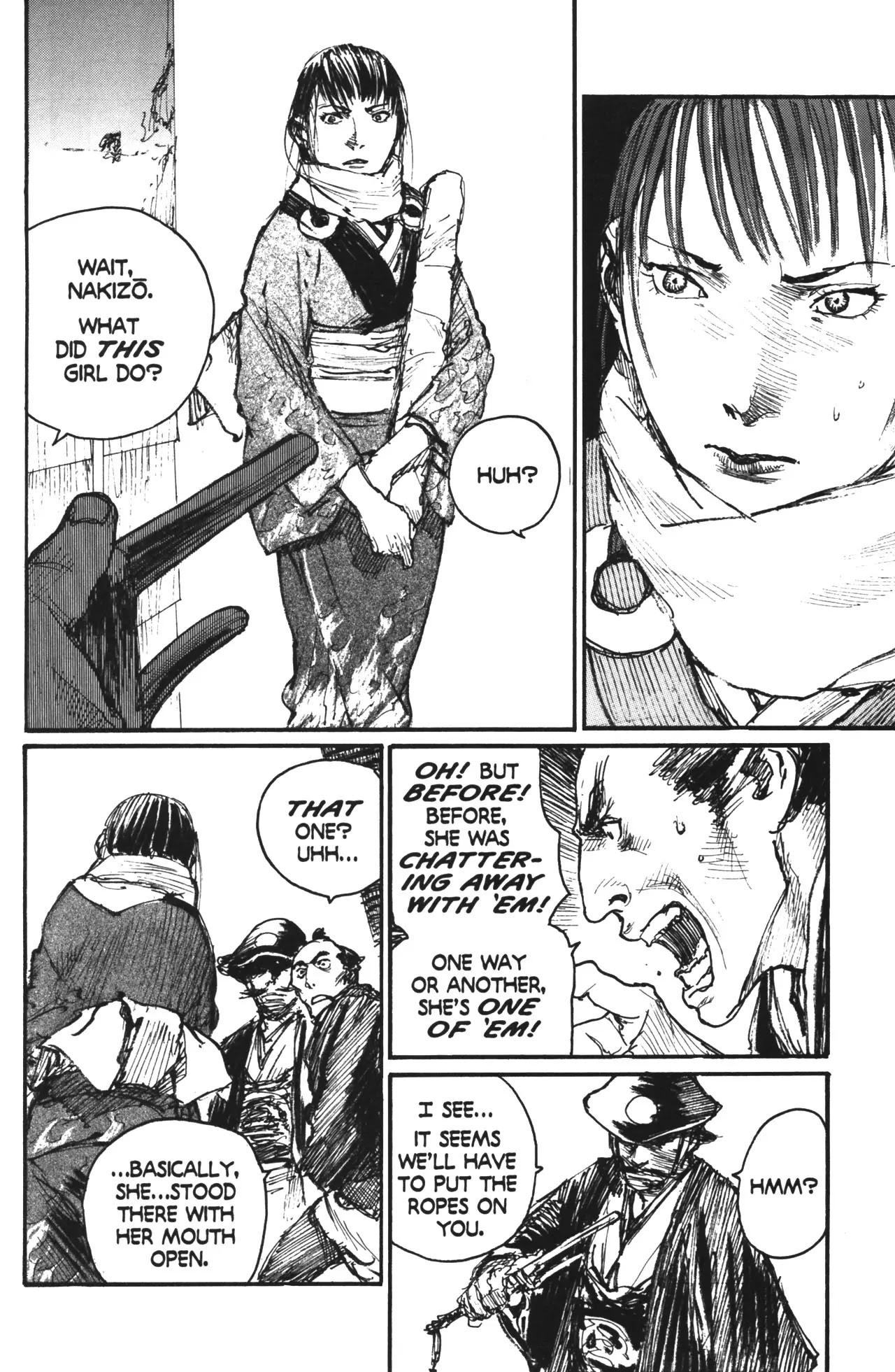 Mugen no Juunin Chapter 107 page 7 - Chapter 107: The Sparrow Net Part 3