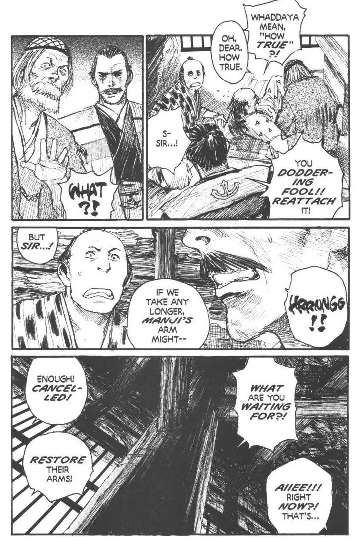 Mugen no Juunin Chapter 108 page 25 - Chapter 108: The Sparrow Net Part 4