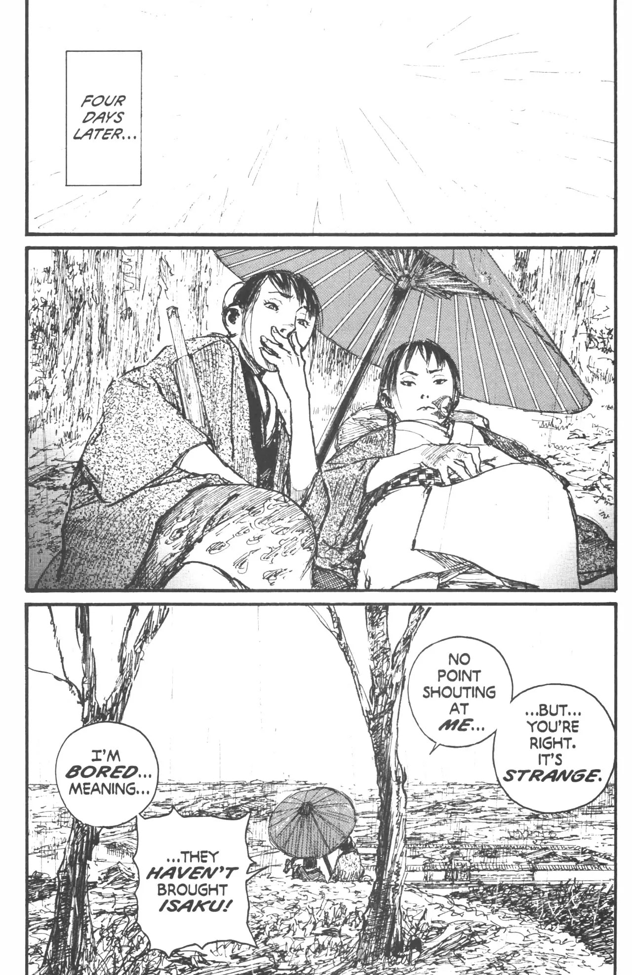 Mugen no Juunin Chapter 109 page 13 - Chapter 109: Barefoot Part 1