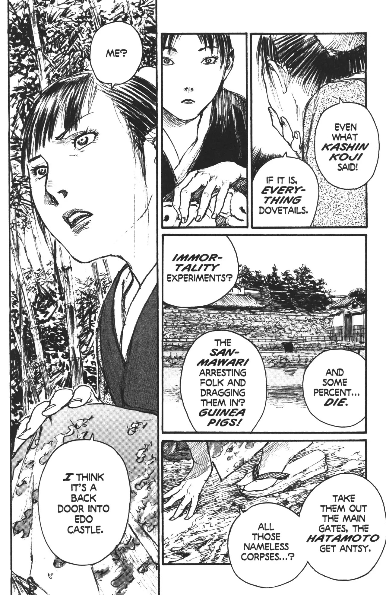 Mugen no Juunin Chapter 112 page 17 - Chapter 112 Barefoot Part 4