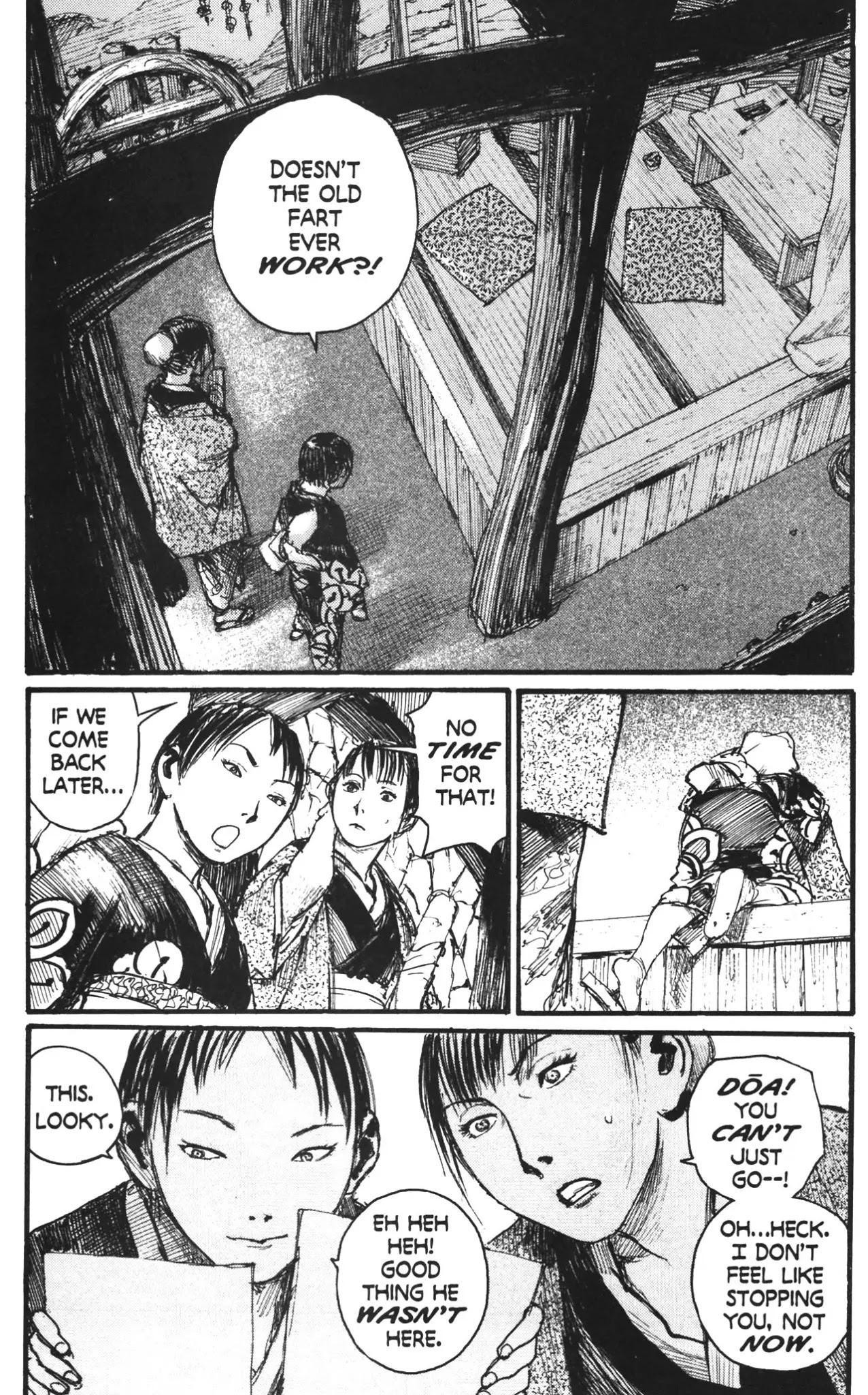 Mugen no Juunin Chapter 113 page 28 - Chapter 113: Barefoot Part 5