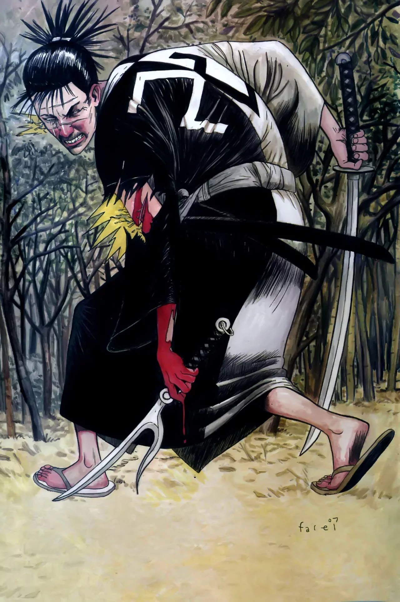 Mugen no Juunin Chapter 114 page 34 - Chapter 114: Life or Death