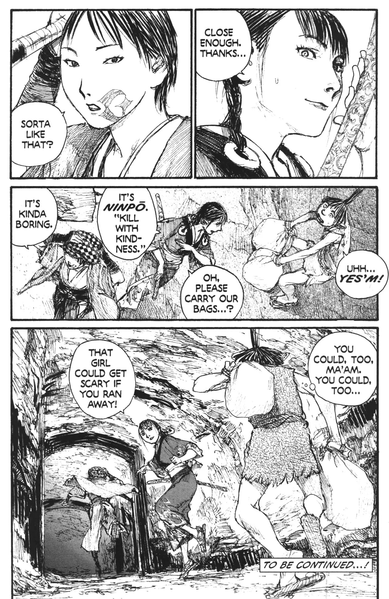 Mugen no Juunin Chapter 115 page 31 - Chapter 115: Badger Hole Part 1