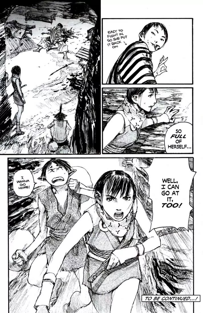 Mugen no Juunin Chapter 116 page 32 - Chapter 116: Badger Hole Part 2