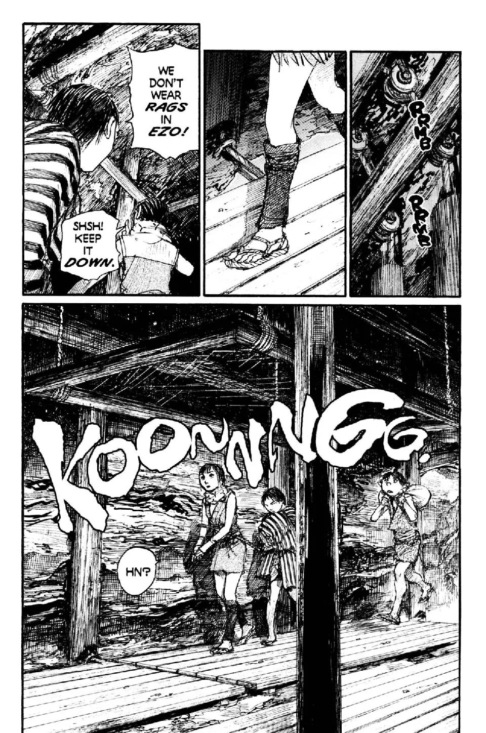 Mugen no Juunin Chapter 117 page 13 - Chapter 117: Badger Hole Part 3
