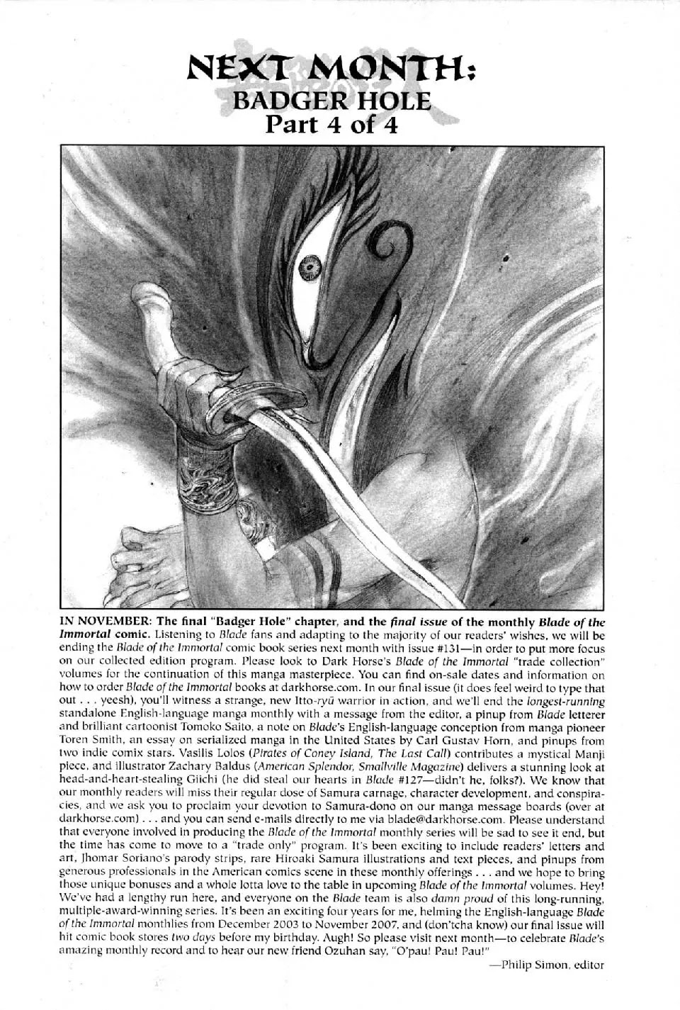 Mugen no Juunin Chapter 117 page 33 - Chapter 117: Badger Hole Part 3