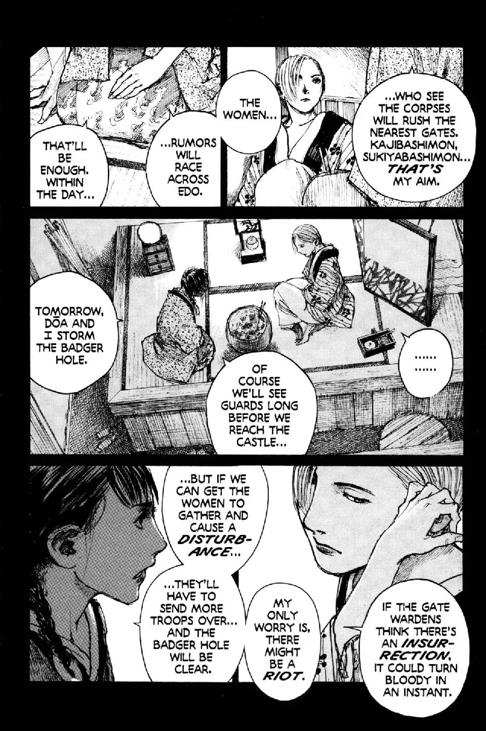 Mugen no Juunin Chapter 117 page 5 - Chapter 117: Badger Hole Part 3