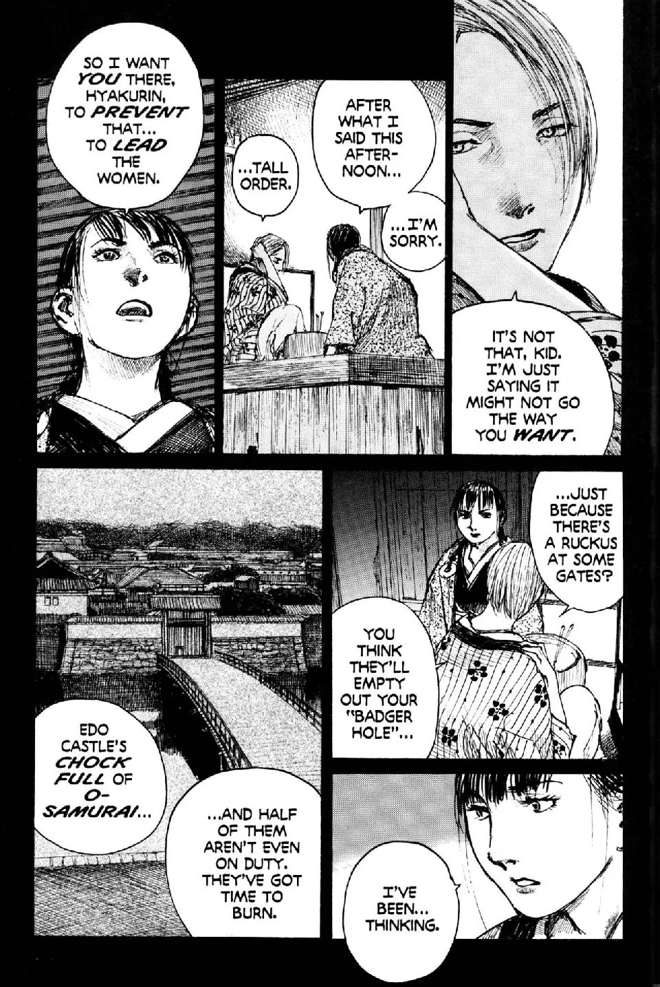 Mugen no Juunin Chapter 117 page 6 - Chapter 117: Badger Hole Part 3