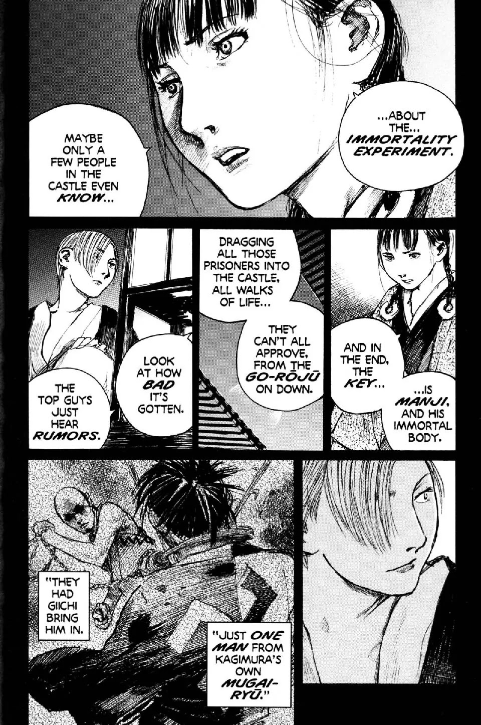 Mugen no Juunin Chapter 117 page 7 - Chapter 117: Badger Hole Part 3