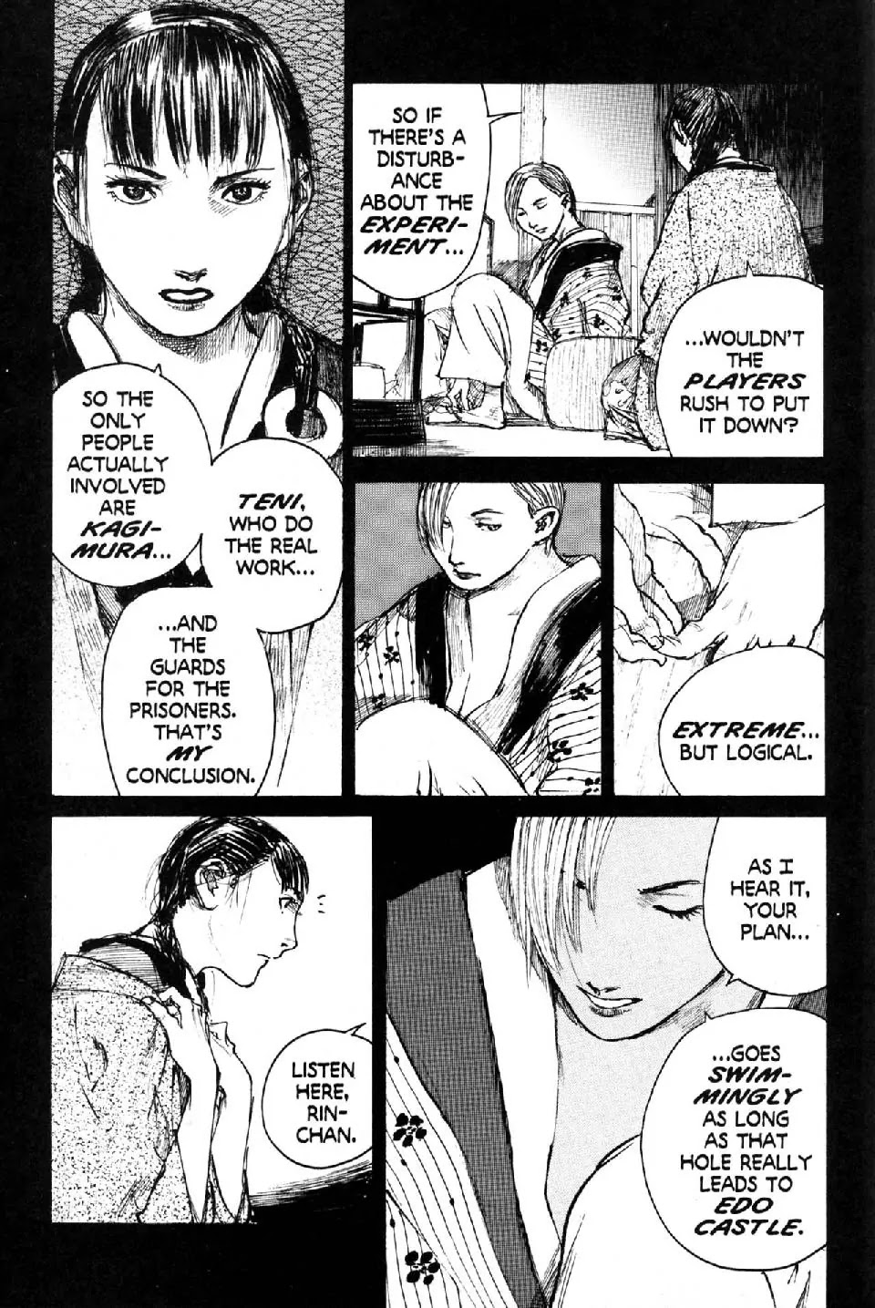 Mugen no Juunin Chapter 117 page 8 - Chapter 117: Badger Hole Part 3