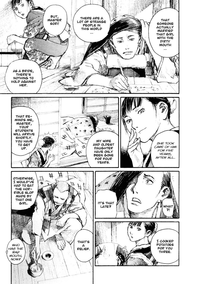 Mugen no Juunin Chapter 137.2 page 21 - Chapter 137 v2 : Visit - Part 1 -