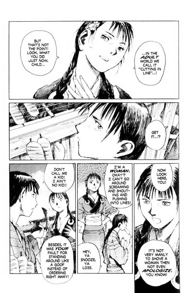 Mugen no Juunin Chapter 14 page 10 - Chapter 14 : Act 14: On Silent Wings (Part 1)