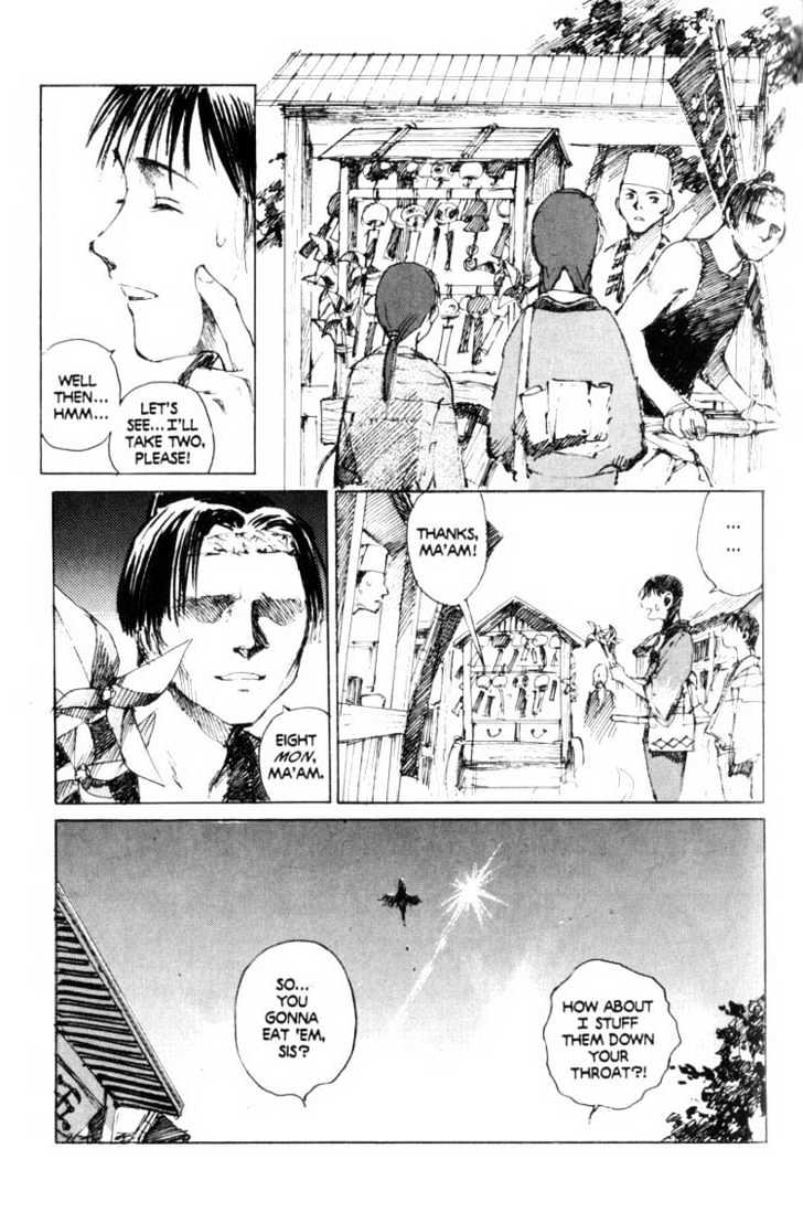 Mugen no Juunin Chapter 14 page 12 - Chapter 14 : Act 14: On Silent Wings (Part 1)