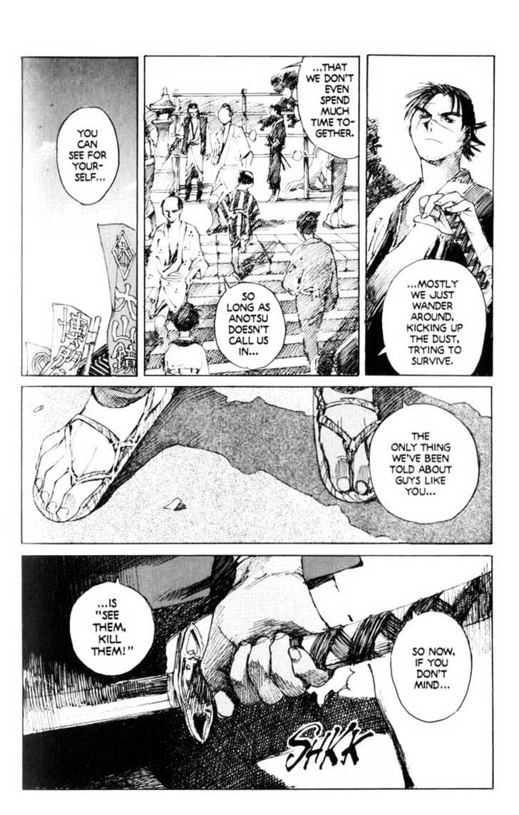 Mugen no Juunin Chapter 14 page 33 - Chapter 14 : Act 14: On Silent Wings (Part 1)