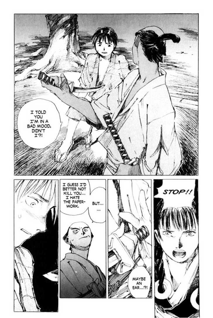 Mugen no Juunin Chapter 15 page 19 - Chapter 15 : Act 15: On Silent Wings (Part 2)