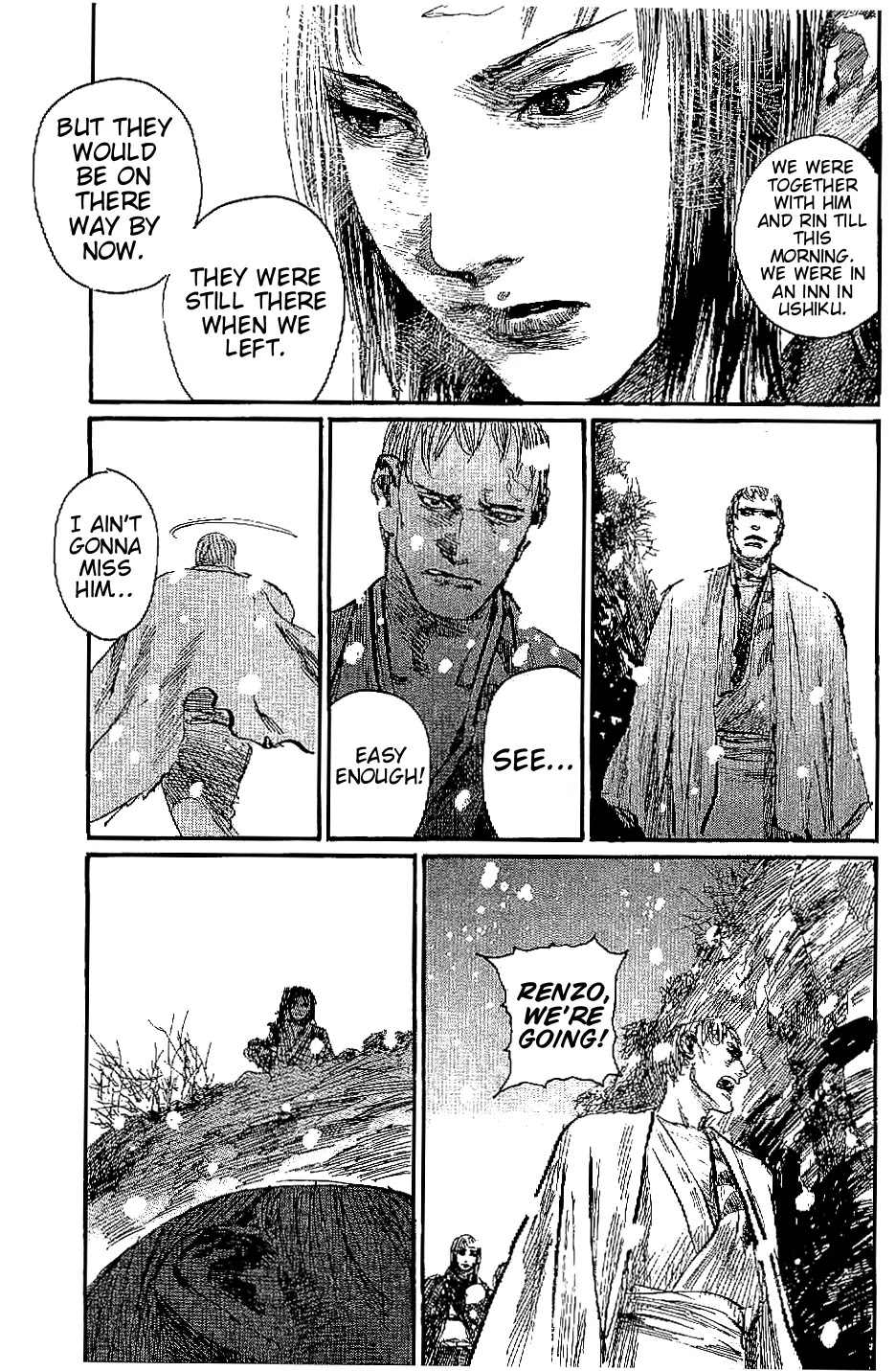Mugen no Juunin Chapter 157 page 11 - Chapter 157: Snow That Fall Like Cherry Blossoms