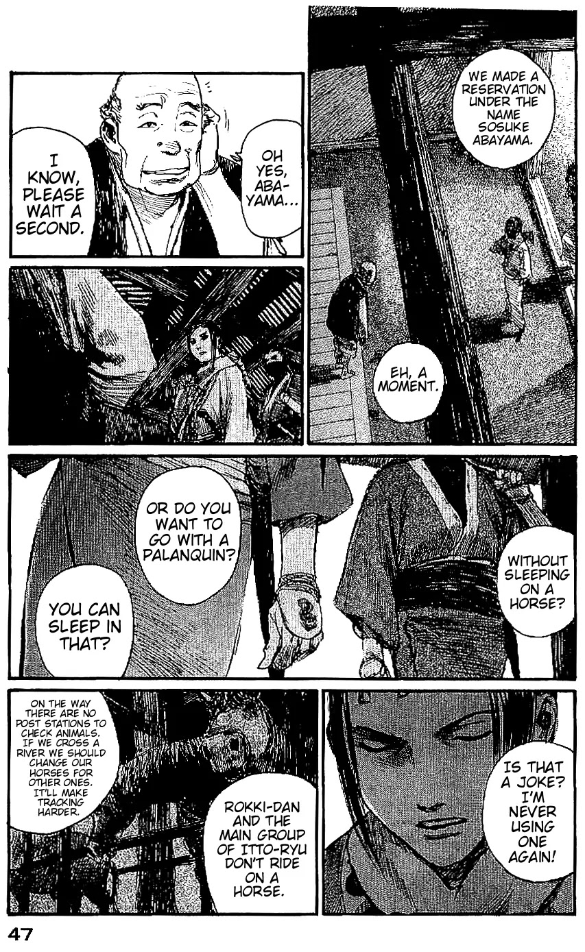 Mugen no Juunin Chapter 157 page 15 - Chapter 157: Snow That Fall Like Cherry Blossoms