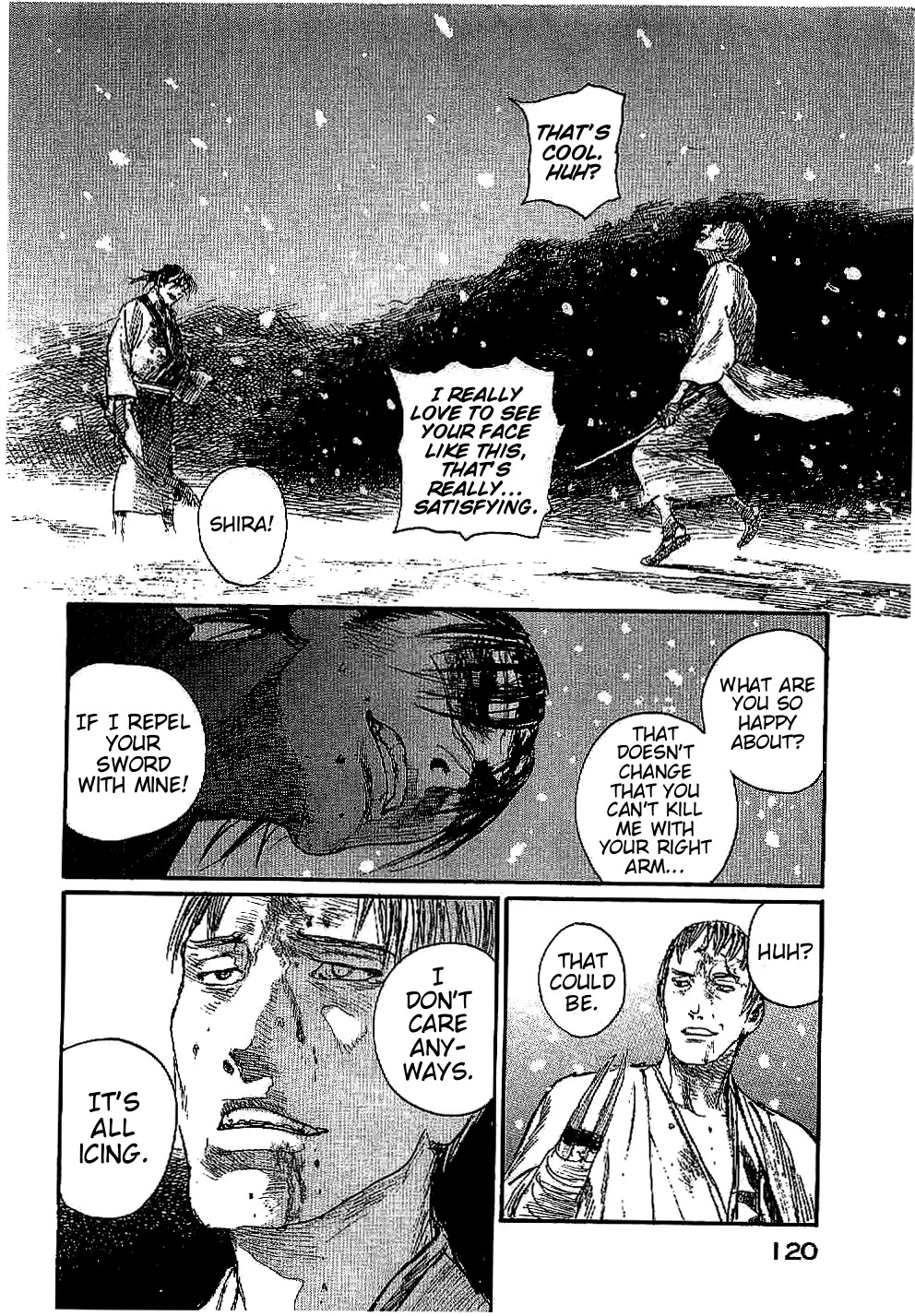 Mugen no Juunin Chapter 159 page 25 - Chapter 159: Snowflakes Dancing in Moonlight