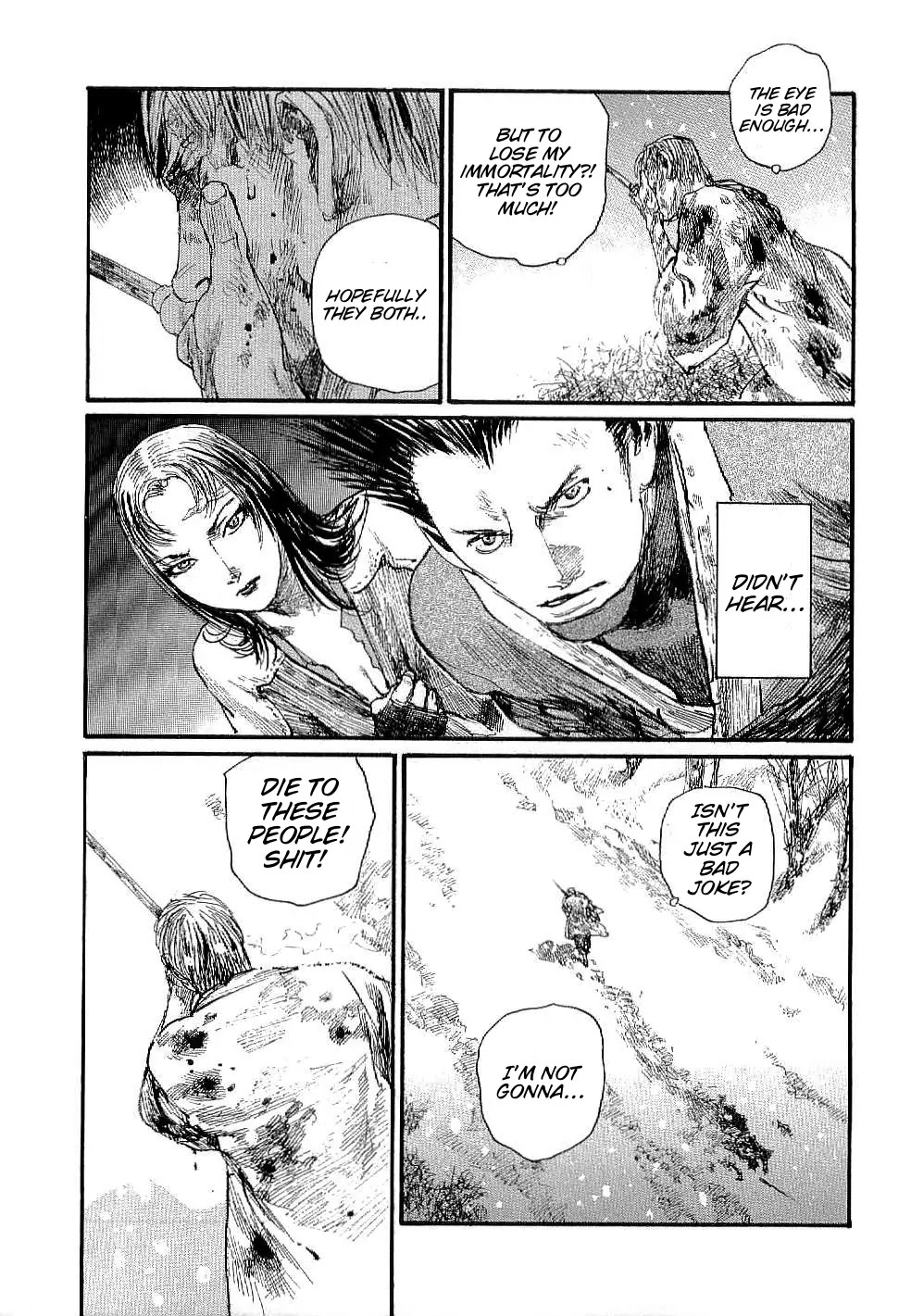 Mugen no Juunin Chapter 166 page 22 - Chapter 166: Through The Deepest Snow Part 6
