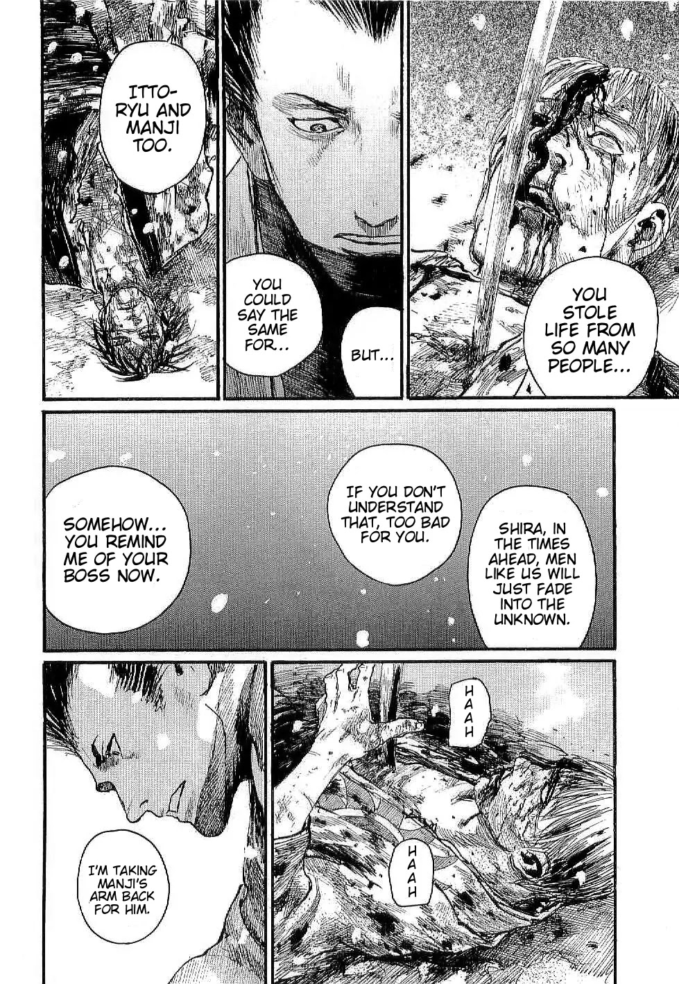 Mugen no Juunin Chapter 167 page 24 - Chapter 167: Through The Deepest Snow Part 7