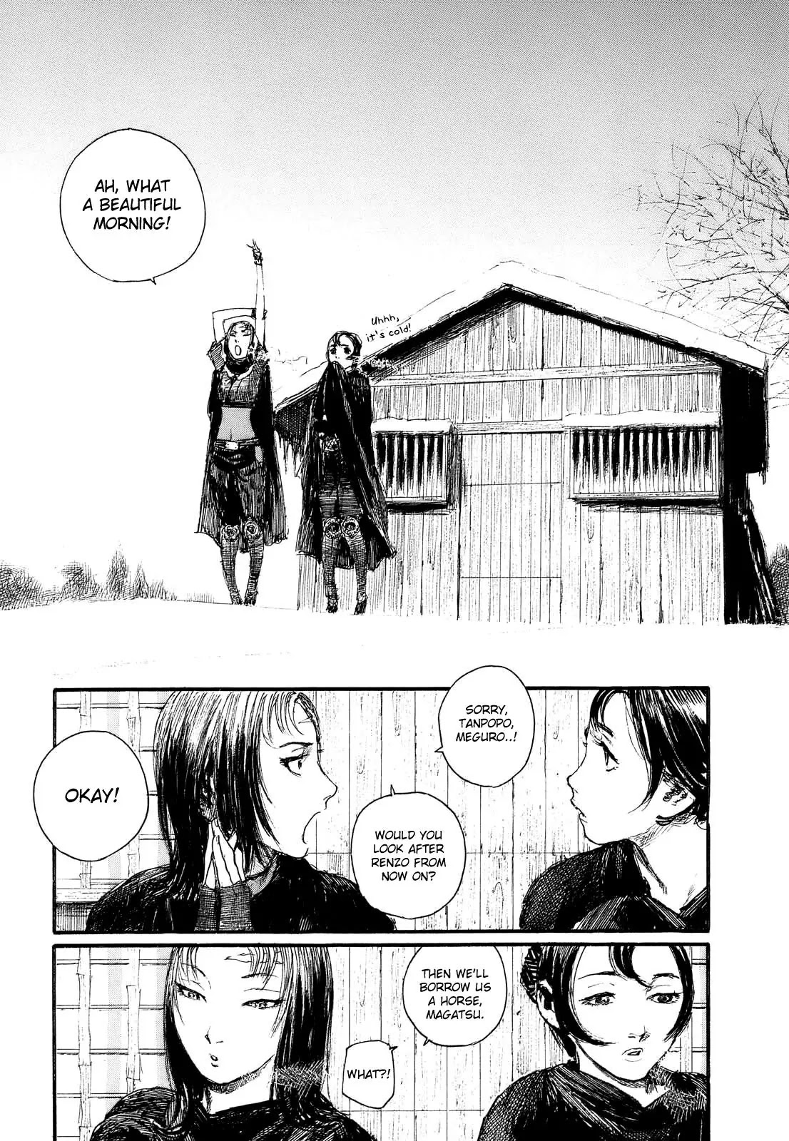 Mugen no Juunin Chapter 170 page 15 - Chapter 170: Dew on Spiderwebs